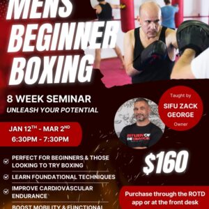 Men's beginner Boxing in Kitchener-Waterloo