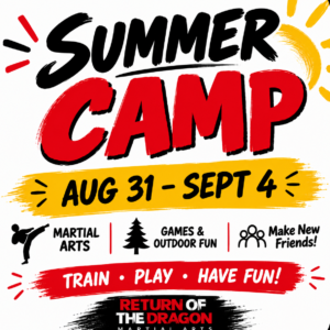 Sign up for Return of the Dragon Kids Summer Camp